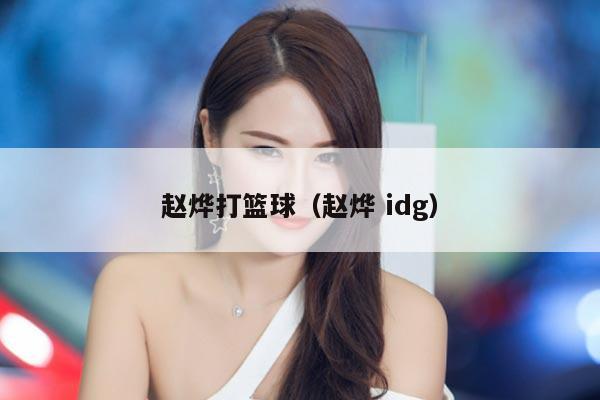 赵烨打篮球（赵烨 idg）