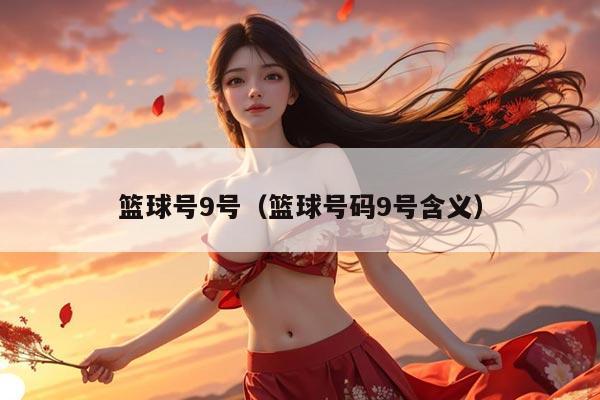 篮球号9号（篮球号码9号含义）