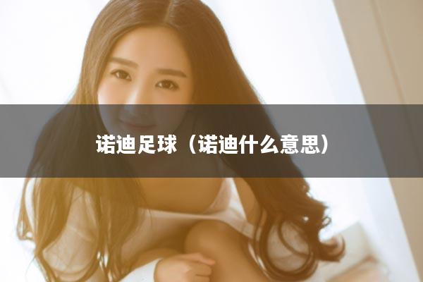 诺迪足球（诺迪什么意思）